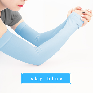 Customed Logo Cool bracciolo maniche protezione UV maniche per uomini e donne per bambini ciclismo Baseball Golf tatuaggio - Product Image 6