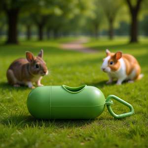 Kit de ramassage de déjections pour animaux de compagnie, style capsule, en plastique, pour petits animaux, conception durable - Product Image 2