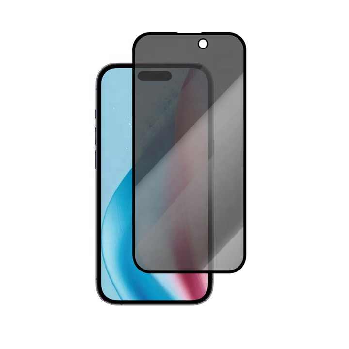 Pack De 2 Protections écran Verre Trempé Privatif Pour IPhone 11 à 15 Pro Max Plus