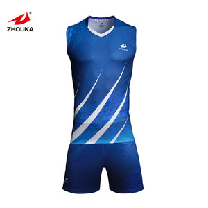 Fast Dry Latest Design Sublimated volleyball jersey Beach Tops and Shorts Sleeveless Volleyball Jersey - Product Image 2