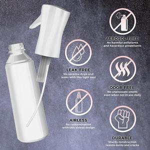 <b>200ml</b> 300ml Hair Salon Gardening air High Pressure Trigger Sprayer Pump Continuous Fine Mist Spray <b>Bottle</b> - Product Image 5
