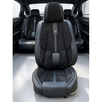 Housses de siège de luxe en cuir synthétique premium pour toutes les saisons – Protection intérieure de voiture pour sièges baquet avant
