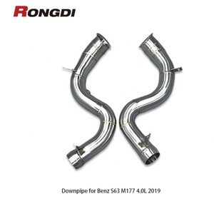 Tuyau d'échappement haute performance pour Mercedes Benz S63 W222 AMG M177 4.0T 2019+ en acier inoxydable 304 - Product Image 2