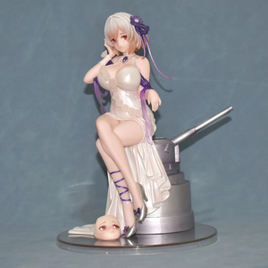 20cm WAVE Dream Tech <span class=keywords><strong>Azur</strong></span> <span class=keywords><strong>Lane</strong></span> HMS Sirius White Rose Game Action Figure Anime Character Figure Decor Statue Crafts - Product Image 5