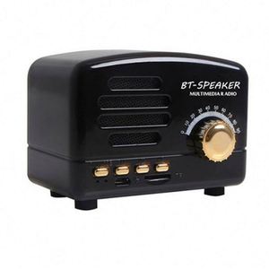 Imaiwill Felix-243 Hot Selling Portable New Retro Walnut Wooden Multimedia <b>Mini</b> Subwoofer Wireless Bluetooth Music Promotional - Product Image 2