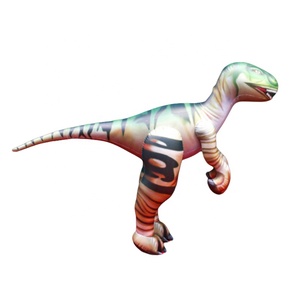 บอลลูน<span class=keywords><strong>ไดโนเสาร์</strong></span>สีฟ้าแบบ<span class=keywords><strong>เป่า</strong></span>ลมสั่งทำพิเศษ พร้อมปั๊มลมไฟฟ้าสำหรับขี่เล่น ทำจากวัสดุ PVC - Product Image 1