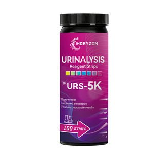CE Approved Manual Urine Dipstick Test Kit URS-5 with 5 Parameters Plastic Urine Test Strips - Product Image 1