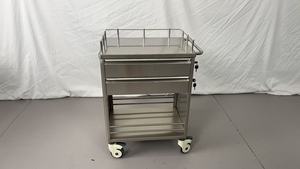 Carrito de Emergencia para Ambulancia de Acero Inoxidable 304, Mobiliario Médico para Hospital, Carro Médico de <span class=keywords><strong>Hochey</strong></span> Medical - Product Image 5
