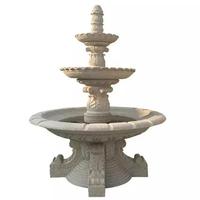 Moule de fontaine extérieure de style européen Bekebe, sculpture de jardin personnalisable en taille et forme