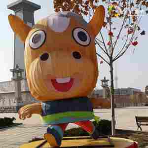 فوانيس ملونة مصنوعة خصيصًا فوانيس الأبراج الحيوانية للمنازل والحدائق ديكور احتفالي لعيد الميلاد - Product Image 6