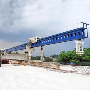 180 Ton Single Box Girder Launcher For Highway Bridge Launching Girder Concrete Bridge Beam Launcher