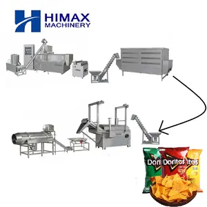 Indsutrial corn chips making machine tortilla chips production line