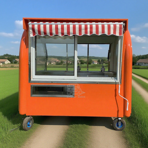 OEM Fully Equipped Vending Taco With A Bar Chairs Signs Ice Cream BBQ Food Truck Trailer - Product Image 1