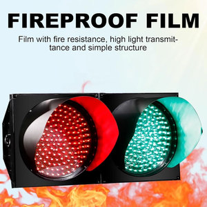 Feux de signalisation routière LED rouge, jaune et vert de 400 mm à haute luminosité, en plastique, best-seller en usine - Product Image 3