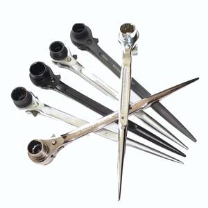 MAXPOWER Ratcheting Socket Wrench <b>Tool</b> Hexagon Scaffold Quick Wrench Double Tail <b>Ratchet</b> Wrench - Product Image 2