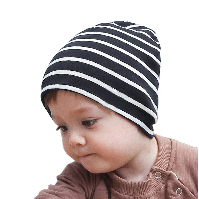 Зимняя теплая детская Шапка-бини с логотипом на заказ, шапки разных цветов из хлопка, шапка для новорожденных мальчиков и девочек