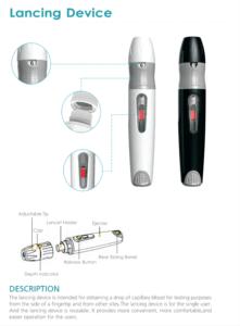 Penna per la raccolta del sangue comoda e portatile che può essere utilizzata a casa - Product Image 3