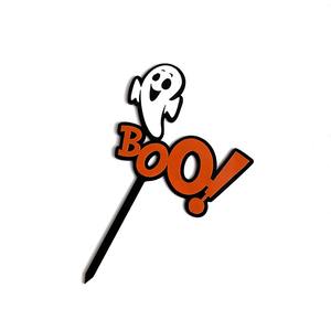 Joyeux Halloween citrouille Boo <span class=keywords><strong>mon</strong></span> Halloween fantôme Orange noir acrylique tasse essentiel gâteau décoration fournitures pour les fêtes - Product Image 3