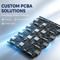 Carte PCBA de caméra IPC circulaire 553-4P2, panneau 4-en-1, WiFi, carte CCTV, HDMI, carte TF, certifiée UL ROHS, usine de PCBA personnalisée avec 15 ans d'expérience