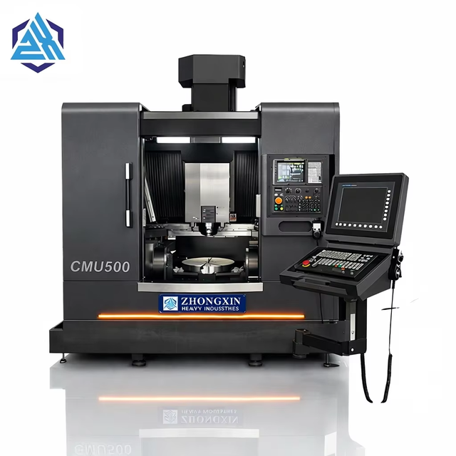 CMU500 5 Axis Vertical Machining Center High Speed Spindle 5 Axis CNC Milling Machine Reducing Setup Time for Mass Production