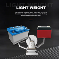 LFP14B-4 12V Bms protection Motorcycle 84ah Lithium Iron Phosphate Lifepo4 Battery CCA450