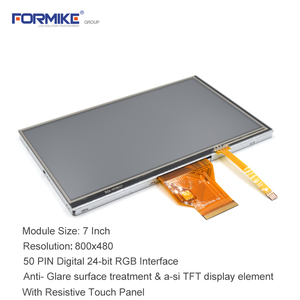 7-Inch RTP 7 <strong>Touch</strong> Screen <strong>Monitor</strong> with 800x480 <strong>TFT</strong> <strong>LCD</strong> Panel Resistive <strong>Touch</strong> Display - Product Image 5