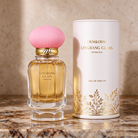 Flacons de parfum vaporisateurs personnalisables de haute qualité, 50 ml et 100 ml, avec bouchons et boîtes d'emballage, très demandés.