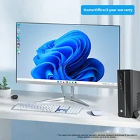 Terminal Cloud Tanpa Kertas untuk Kontrol Industri, Workstation dengan CPU I5 12400, Port Ethernet Gigabit Ganda, Komputer Mini untuk Kantor Rumah