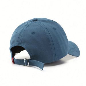 หมวกแก๊ปปักโลโก้แบบเรียบง่าย 6 แผง คุณภาพสูง ผลิตตามสั่ง (OEM) ขายส่ง สำหรับทุกเพศทุกวัย ไม่มีโครงสร้าง - Product Image 5