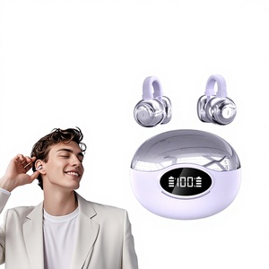 Auricolari a clip per la corsa, bestseller transfrontaliero, con tecnologia 5.4, impermeabili IPX5, batteria a lunga durata, novità 2025 - Product Image 1