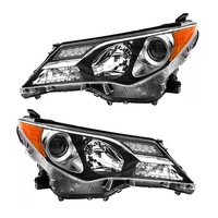 Pour Toyota RAV4 2014-2015 Euro xénon LED phares feux de voiture OE 81170-OR070 81130-OR070 PC lentille