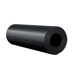 แผ่นยาง SBR/NBR/EPDM แบบม้วนสั่งตัดพิเศษ สีดำ ทนทานต่อโอโซน/กรด-ด่าง พื้นผิวเรียบ - Product Image 4