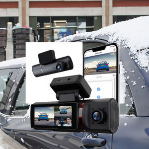 नया आगमन 3.16 3 इंच 4 इंच कार ब्लैक बॉक्स 3 लेंस डैश कैमरा 4K HD रिज़ॉल्यूशन वाइफी जीपीएस - Product Image 3