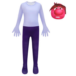 Disfraces de Cosplay para Niños, Conjunto Completo de Máscara de Mono de TV y Película para Halloween, Incluye Emociones, Ansiedad, Ennui, Miedo, Envidia, Tristeza, Ira - Product Image 5