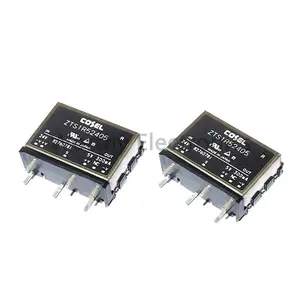 Konverter DC/DC komponen elektronik terisolasi, 1.5W 5V 0,3a ZTS1R5 DIP-6 modul elektronik