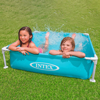 Piscina Inflable Familiar y para Niños de Alta Calidad para Jardín, Plegable, Resistente, de PVC, para Verano