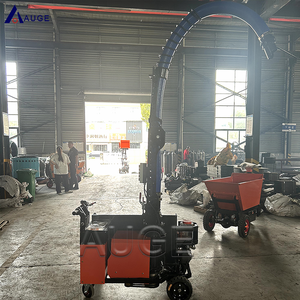 AUGE省エネ電動コンクリートポンプ（スパイラルブーム付き）二次構造物および高層ビル用 - Product Image 3