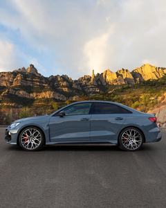 Jantes en alliage d'aluminium Xinlin 19-20 pouces, finition Gunmetal, multi-rayons, Flow Forming, 5x112 pour <span class=keywords><strong>Audi</strong></span> A4 A5 A6 A7 A8 S4 S5 - Product Image 6