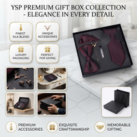 Boîte d'emballage en carton noir de luxe avec logo personnalisé, insert multi-compartiments, ensemble de boîtes cadeaux avec sac fourre-tout