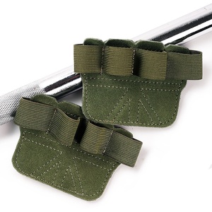 Leather <b>Training</b> <b>Gloves</b> for Gym Workout <b>Weight</b> Lifting Gymnastics Pull-ups with Grip and Palm Protection - Product Image 4