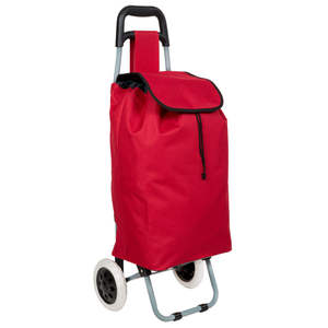 Vente en gros personnalisé personnalisé noir maison portable pliant épicerie voyage shopping bagages chariot sac avec 2 roues de roulement