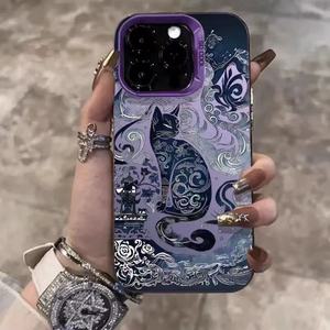 <span class=keywords><strong>Coque</strong></span> <span class=keywords><strong>de</strong></span> <span class=keywords><strong>téléphone</strong></span> Totem Cat pour Apple 17 Air, étui mignon <span class=keywords><strong>de</strong></span> dessin animé pour iPhone 15 Pro Max, <span class=keywords><strong>coque</strong></span> personnalisée et dynamique pour iPhone 16 Plus - Product Image 2