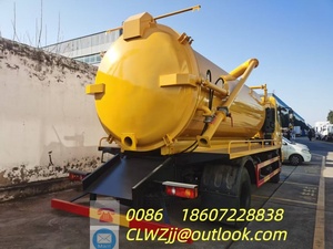 Camión de Drenaje de Tanques Sépticos Dongfeng Tianjin, Manual, Diésel, 15 Metros Cúbicos, 4X2, Euro 6, Succión al Vacío, 150-250HP - Product Image 4