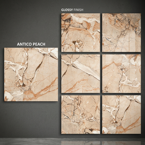 Azulejos de Porcelana Pulida Brillante Italiana Alba Onyx de 800x800 mm, Pisos de Mármol Onyx de Lujo - Product Image 5