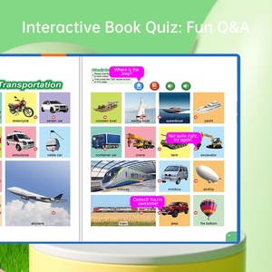 Livre de lecture sonore bilingue Xiyin Pure English Edition, édition anglaise pure, éveil naturel à l'anglais, éducation précoce, carton couleur - Product Image 4