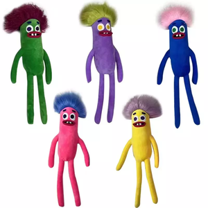 Peluche populaire TikTok <span class=keywords><strong>Nobody</strong></span> <span class=keywords><strong>Sausage</strong></span>, poupée en peluche <span class=keywords><strong>Nobody</strong></span> <span class=keywords><strong>Sausage</strong></span>, toutes les couleurs, peluches saucisses à longs cheveux - Product Image 1