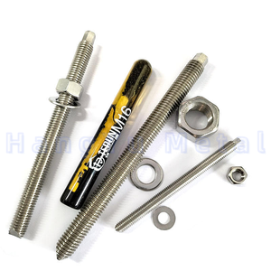Perno <span class=keywords><strong>de</strong></span> anclaje químico Universal <span class=keywords><strong>de</strong></span> acero inoxidable 304, Perno <span class=keywords><strong>de</strong></span> resina <span class=keywords><strong>para</strong></span> fijación multisustrato <span class=keywords><strong>para</strong></span> accesorios <span class=keywords><strong>de</strong></span> <span class=keywords><strong>pared</strong></span> <span class=keywords><strong>de</strong></span> cortina <span class=keywords><strong>de</strong></span> <span class=keywords><strong>ladrillo</strong></span> - Product Image 2