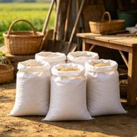 Sac tissé en PP blanc pour 25 kg 50 kg