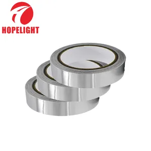 High temperature limit silver heating cable tie insulation seal roofing duct aluminum foil tape