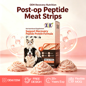 Complément de récupération post-opératoire pour animaux de compagnie : Petites bandes de viande protéinée pour chiens et chats – Renforce l'immunité – Fournisseur OEM en gros - Product Image 1